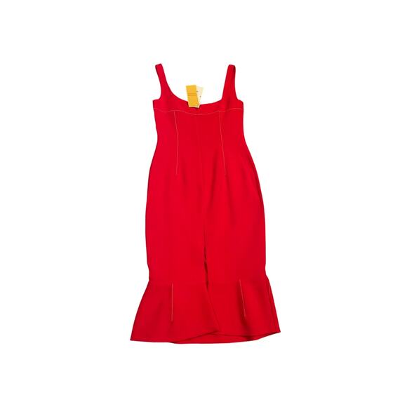 Marni Fluted Cady Midi Dress, NWT, Size: 42 - Picture 7 of 8